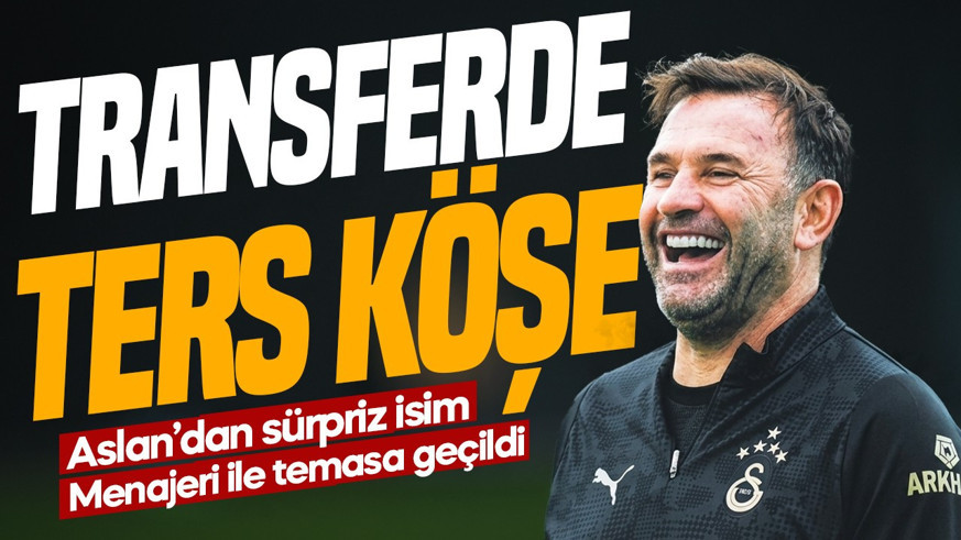 Galatasaray'dan ters köşe! Transferde sürpriz isim: Menajeri ile temasa geçildi