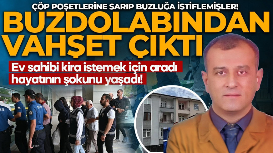 Ev sahibi kira istemek için aradı, hayatının şokunu yaşadı! Derin dondurucudan 12 yıllık vahşet çıktı! Çöp poşetlerine sarıp buzluğa istiflemişler!