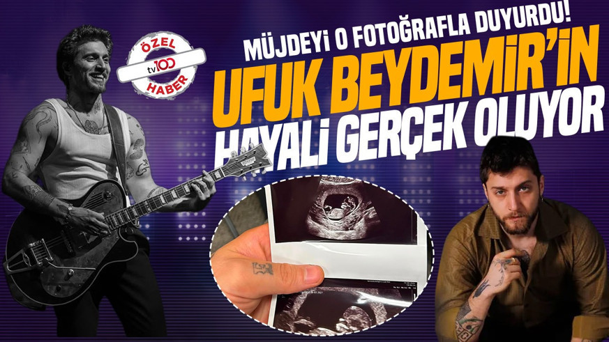 Müjdeyi o fotoğrafla duyurdu! Ufuk Beydemir'in babalık hayali gerçek oluyor!