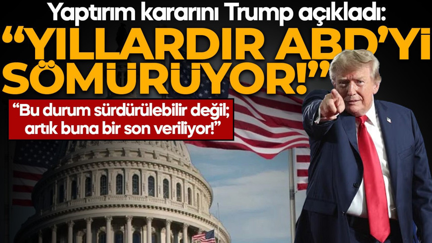 Trump’tan Kanada’ya yaptırım kararı: "Artık eyalet muamelesi yapılmayacak"