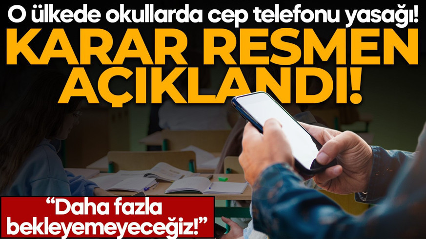 Fransa'da liselerde cep telefonları yasaklandı
