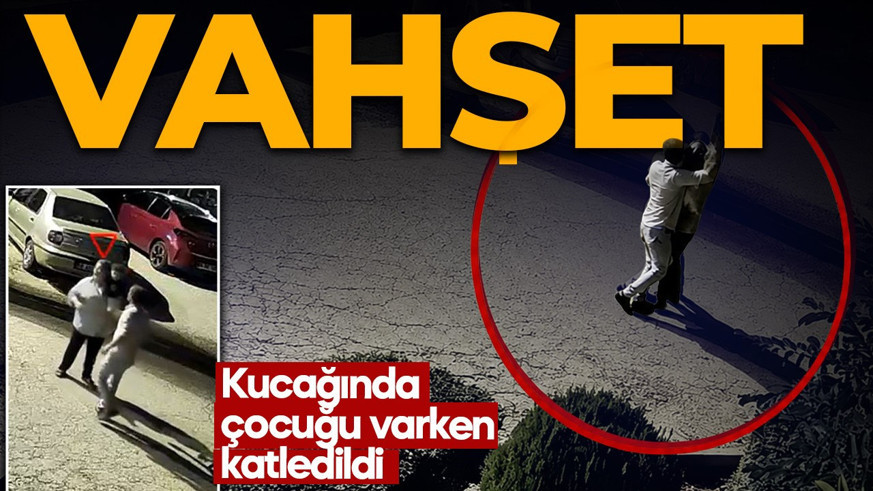 Kan donduran koca dehşeti! Kucağında çocuğu varken katledildi!
