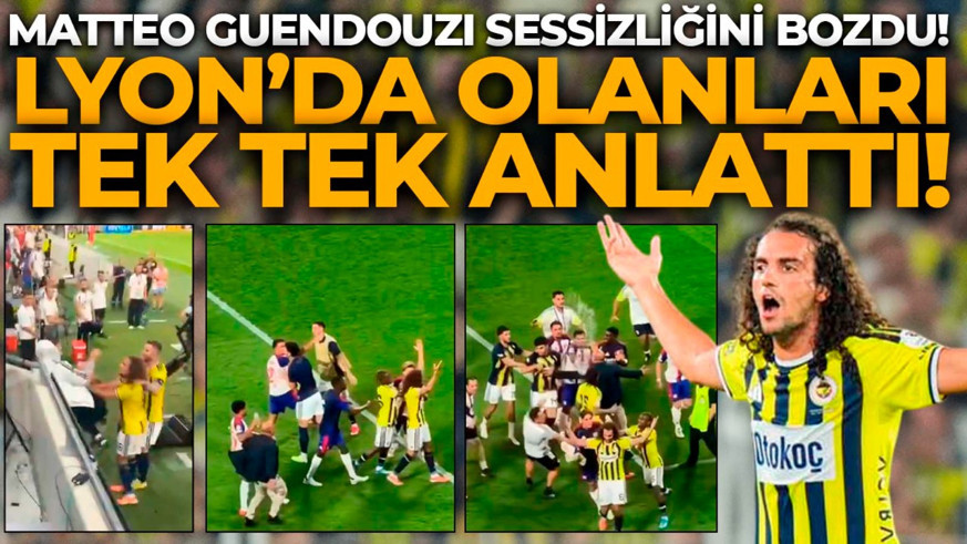 Fenerbahçeli Guendouzi sessizliğini bozdu! Lyon maçı sonrası yaşananları tek tek anlattı!