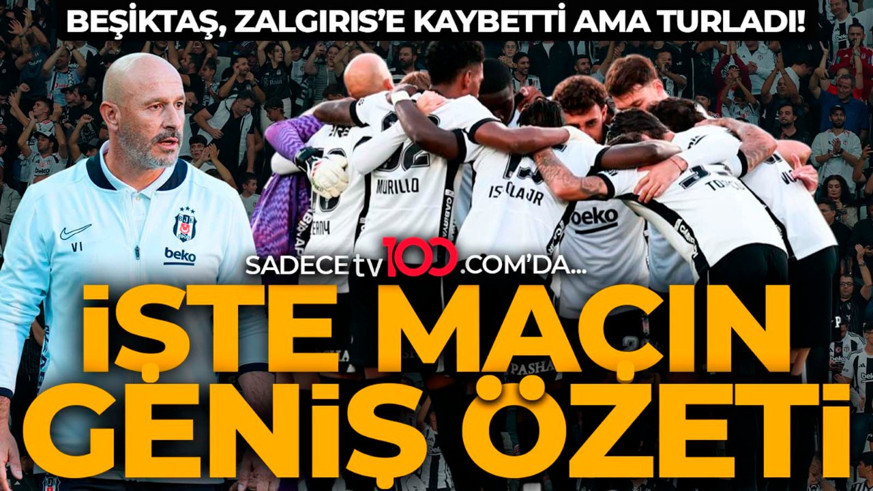 KAUNO ZALGIRIS 1-0 BEŞİKTAŞ GENİŞ MAÇ ÖZETİ! Kartal, Avrupa Ligi'nde lig aşamasına yükseldi