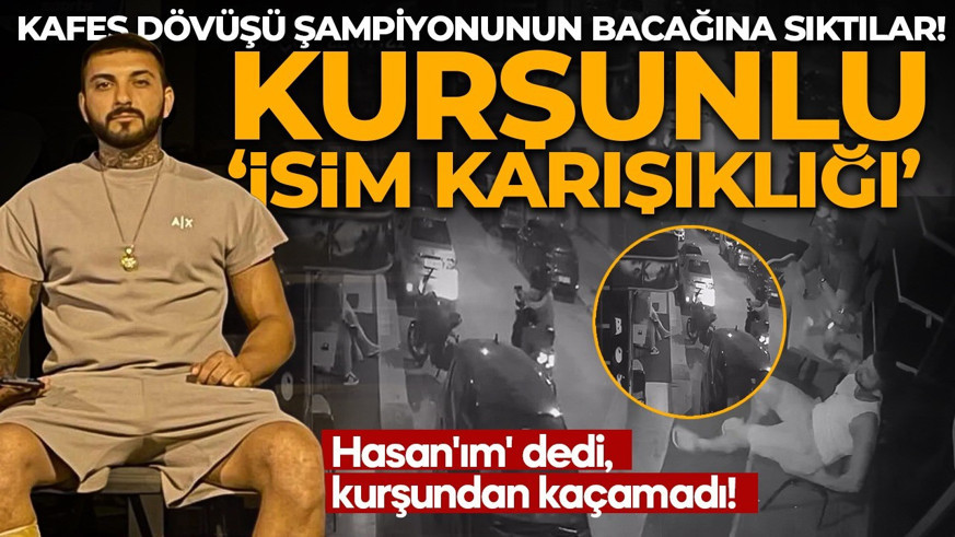 İzmir'de kurşunlu isim karışıklığı! 'Hasan'ım' dedi, kurşundan kaçamadı! Saldırı anı kamerada