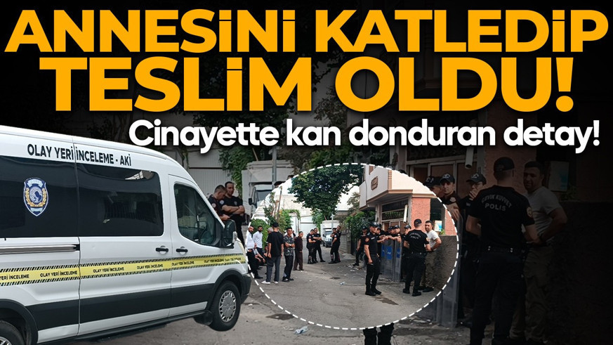 Annesini öldürüp çöp konteynerine attı!