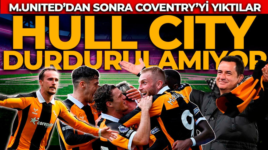 Premier Lig’de Hull City fırtınası! Manchester United’dan sonra Coventry’i yıktılar, 2de 2 yaptılar