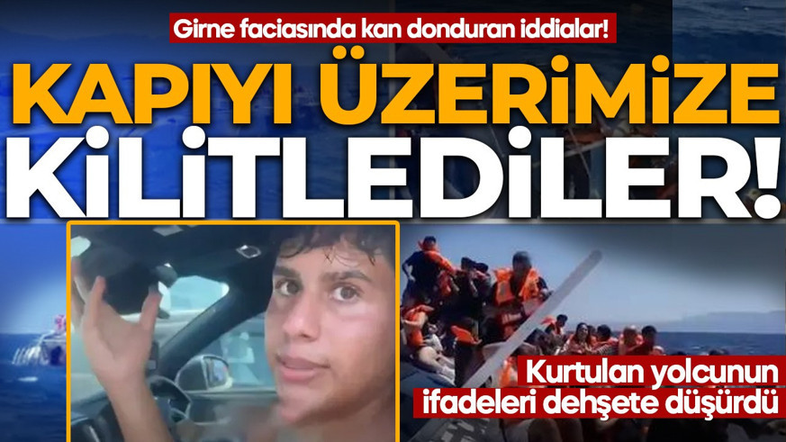 Girne faciasında kan donduran iddialar! Kurtulan yolcunun ifadeleri dehşete düşürdü: Kapıyı üzerimize kilitlediler!