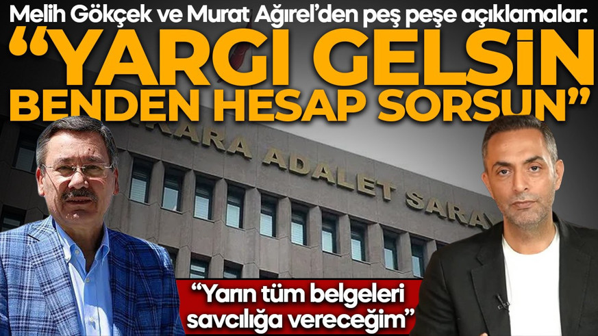Melih Gökçek’ten soruşturma’ açıklaması: Yargı gelsin, benden hesap sorsun!