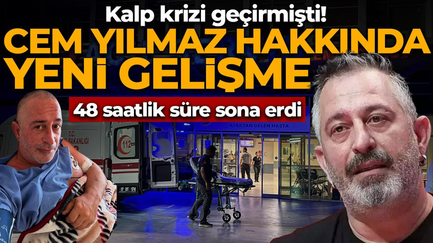 Kalp krizi geçirmişti! Cem Yılmaz taburcu edildi