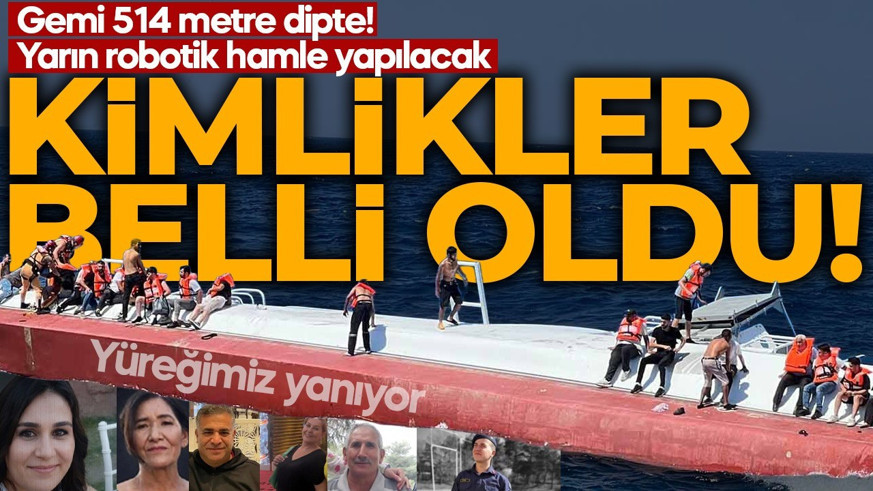 SON DAKİKA: Akdeniz'deki faciada hayatını kaybedenlerin kimlikleri belli oldu! 20 kişi de kayıp