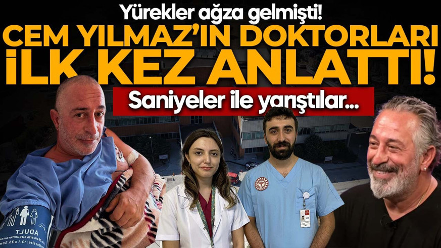 Yürekler ağza gelmişti! Cem Yılmaz’ın doktorları ilk kez anlattı: Saniyelerle yarıştılar!