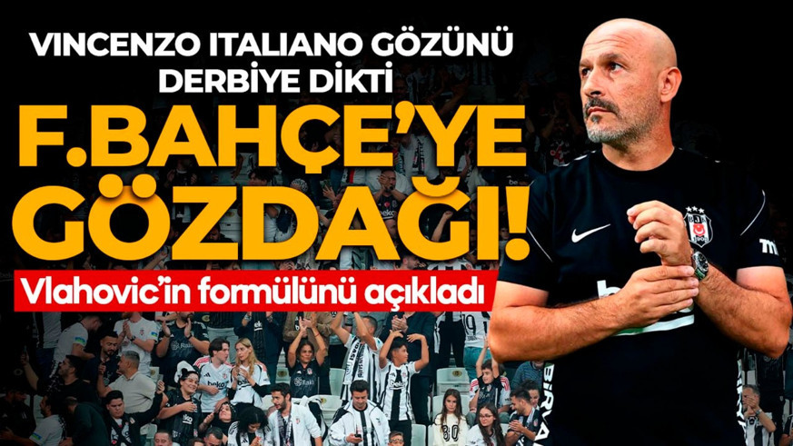 Gözünü derbiye dikti!  Vincenzo Italiano’dan Fenerbahçe’ye gözdağı!
