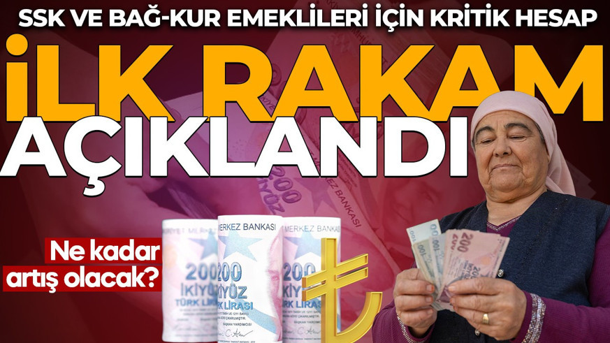 2027 Ocak emekli zammı için ilk rakam açıklandı! SSK ve Bağ-Kur emeklileri için kritik hesap: Ne kadar artış olacak?