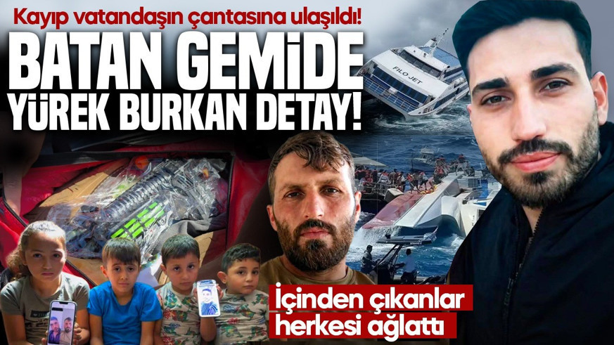 Feribot faciasında en acı detay! Babalar kayıp, hediyeleri geldi!