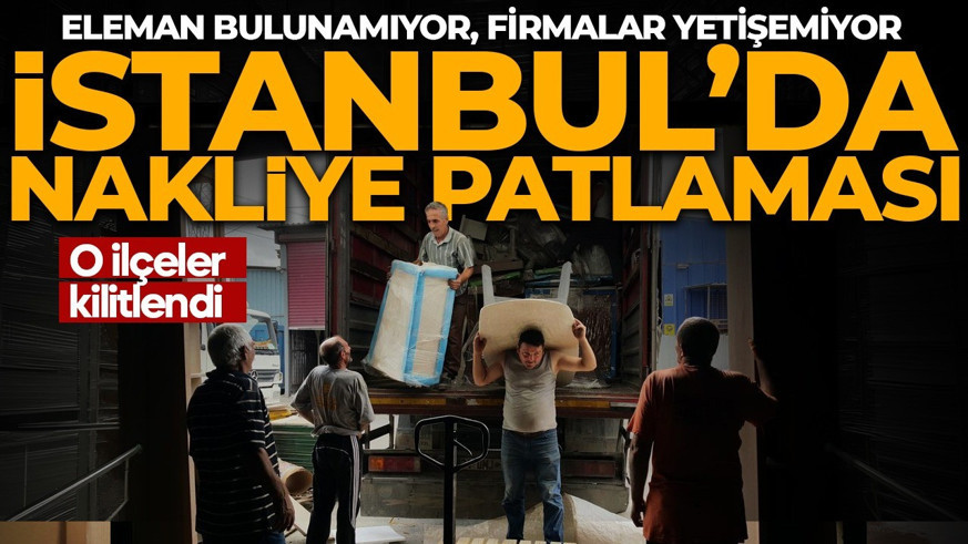 İstanbul’da evden eve nakliyatta rekor yoğunluk: Her gün 5 bine yakın taşınma var!
