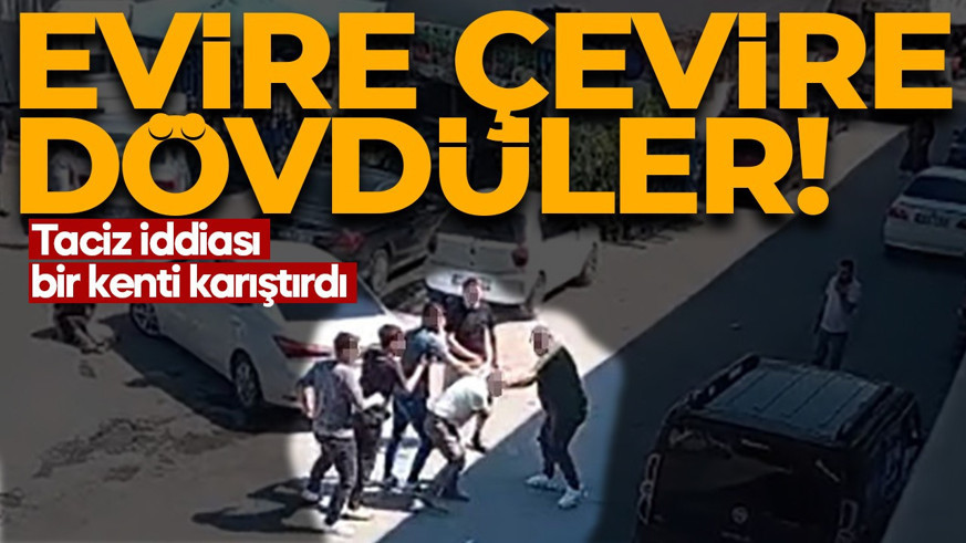 Taciz iddiası bir kenti karıştırdı! Evire çevire dövdüler