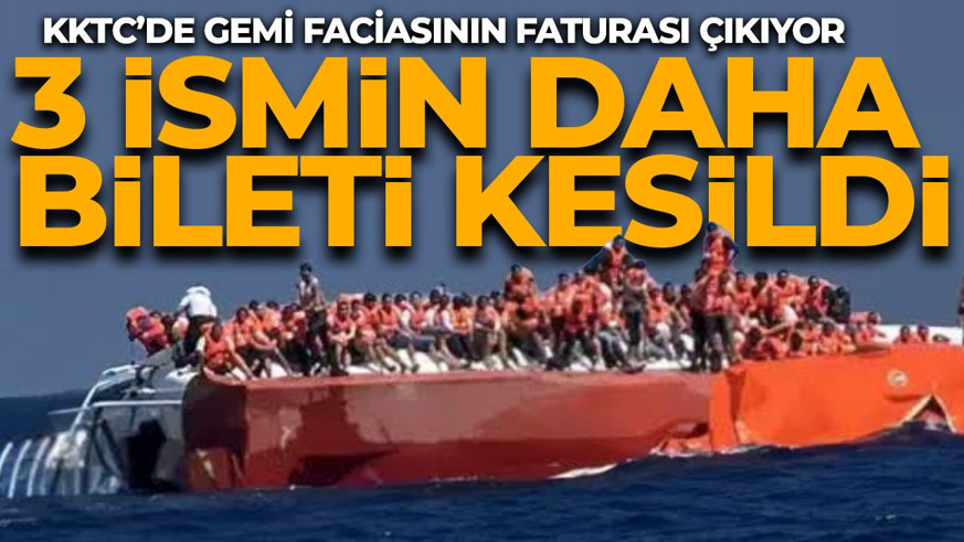 KKTC'de gemi faciasının ardından 3 üst düzey isim daha görevden alındı