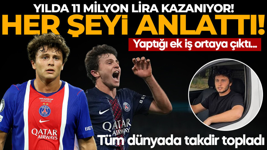 Yılda 11 milyon lira kazanıyor! Yıldız futbolcunun ek işi ortaya çıktı: Her şeyi tek tek anlattı