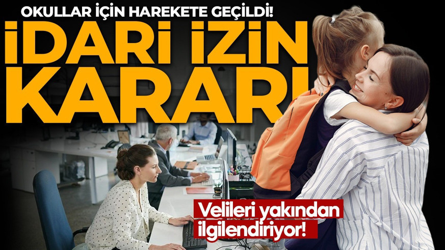 Okula yeni başlayacak çocuklar için maraton başlıyor! Velilere günlük 3 saat izin müjdesi!