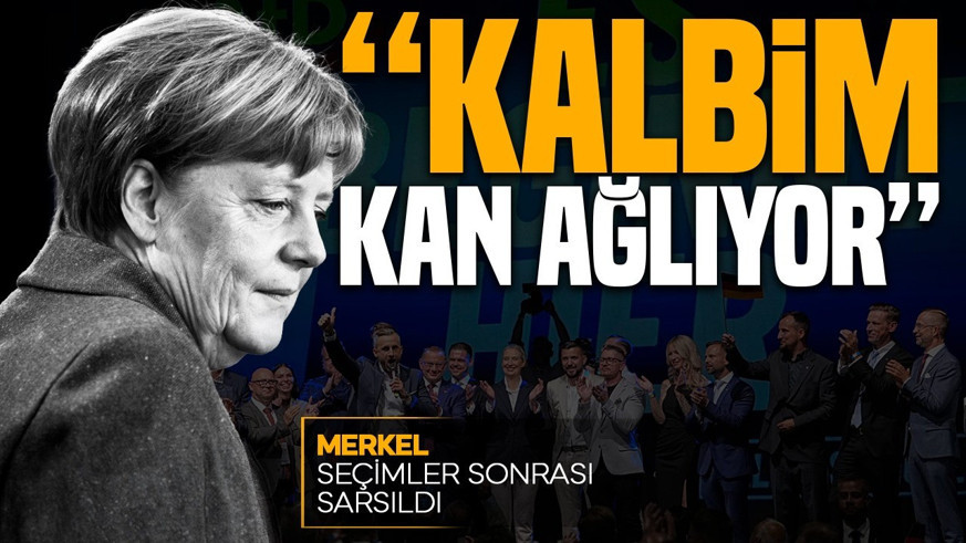 AfD sandıktan birinci çıktı, Merkel sarsıldı: Kalbim kan ağlıyor