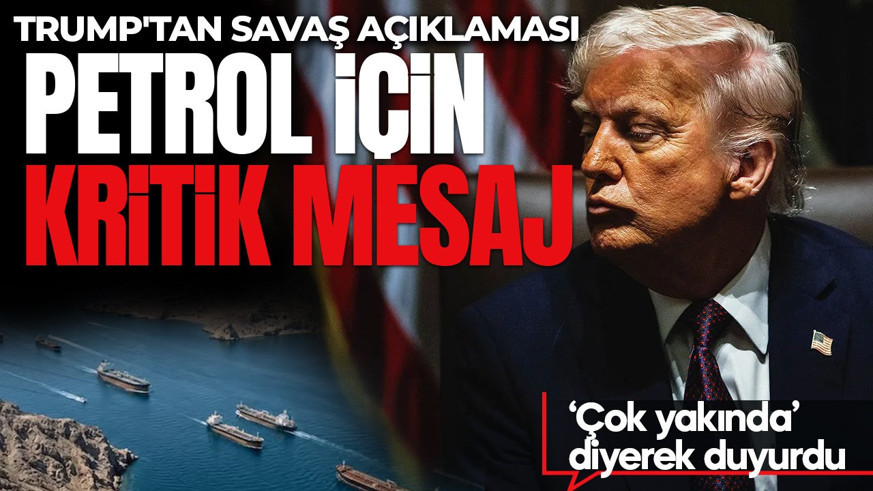 SON DAKİKA |  Trump: Petrol fiyatları yakında düşecek