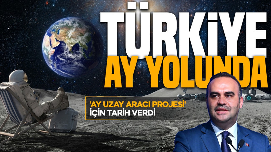 Türkiye Ay yolunda! Bakan Kacır 'Ay Uzay Aracı Projesi' için tarih verdi