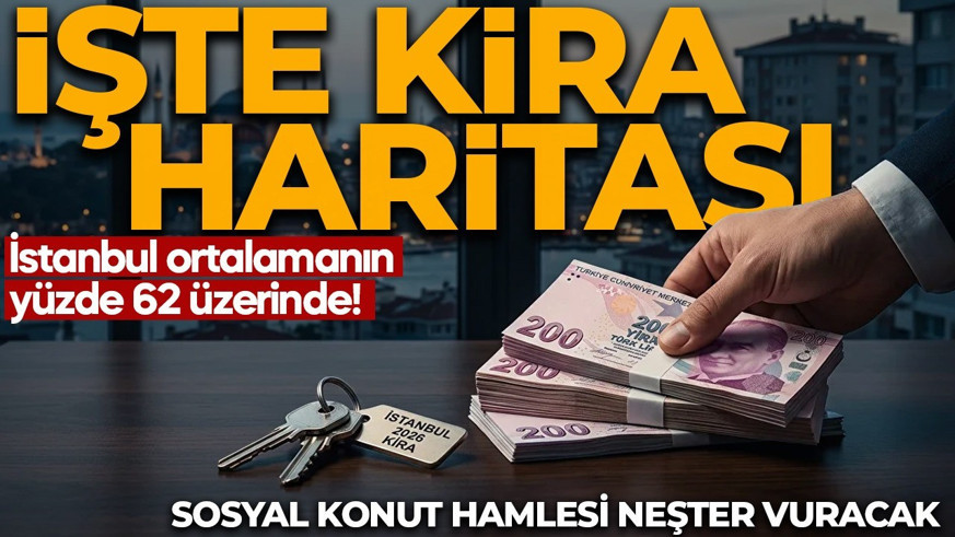 İstanbul açık ara zirvede! Türkiye'deki kira ücretinin tam yüzde 62 üzerinde! İşte Türkiye'nin en yüksek kira ortalamasına sahip şehirleri