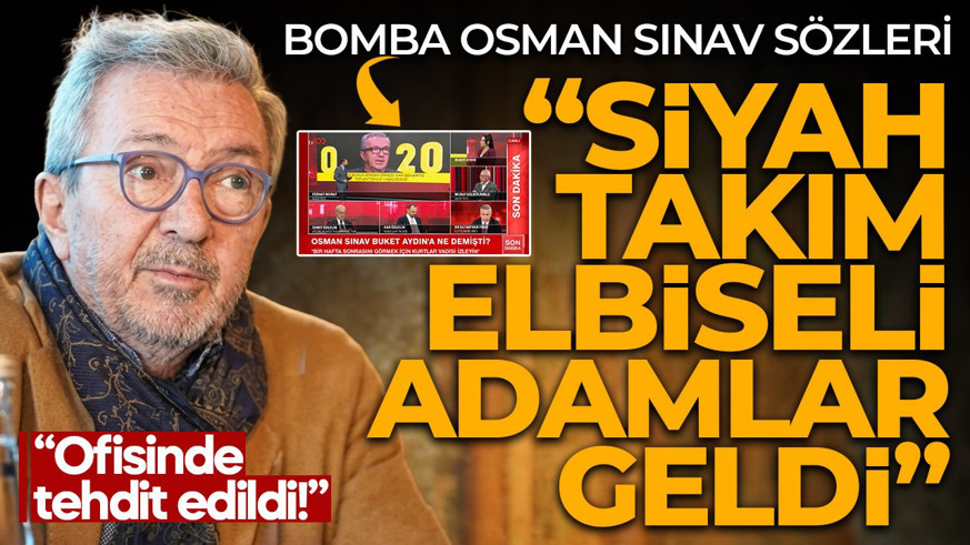 Kurtlar Vadisi olayında bomba Osman Sınav iddiası: "Siyah takım elbiseli adamlar ofisine geldi!"