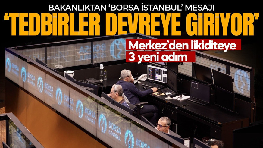 Hazine ve Maliye Bakanlığı’ndan borsa açıklaması: Sermaye piyasasında sorun yok