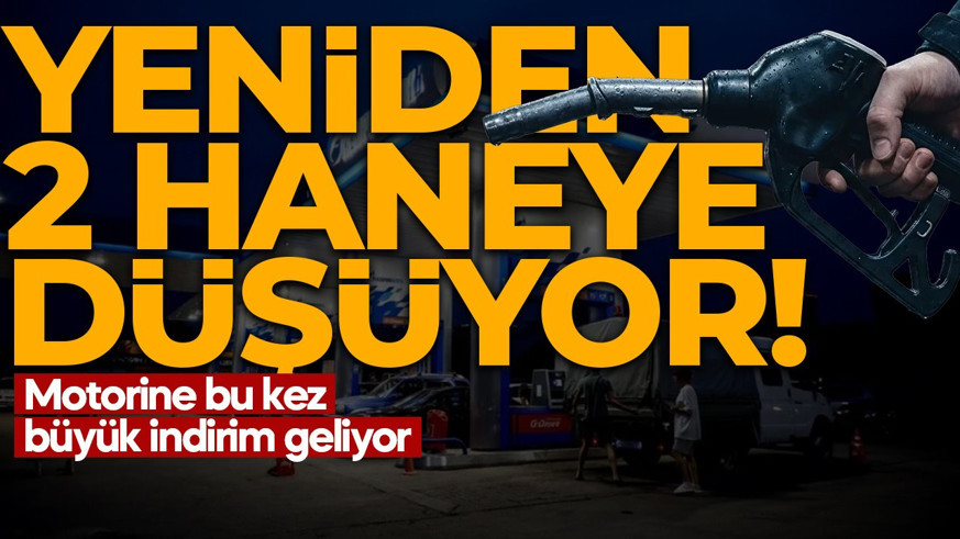 SON DAKİKA: Motorine bu kez indirim geliyor! Tabela yeniden 2 haneye inecek