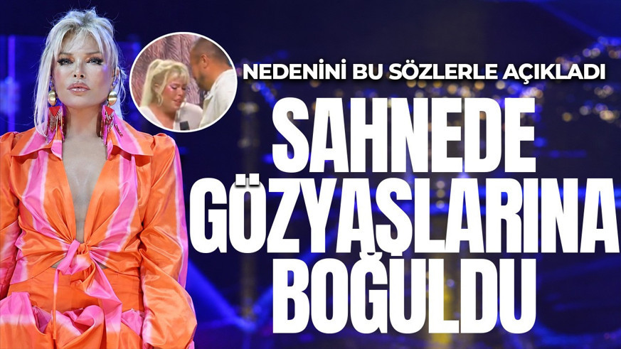 Ajda Pekkan sahnede gözyaşlarına boğuldu! Nedenini bu sözlerle açıkladı