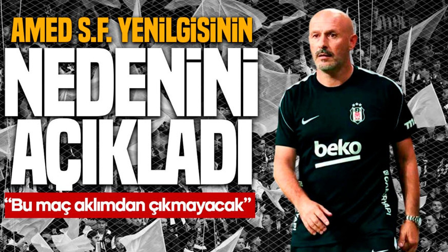 Vincenzo Italiano, Amedspor yenilgisinin nedenini açıkladı: “Bu maç aklımdan çıkmayacak”