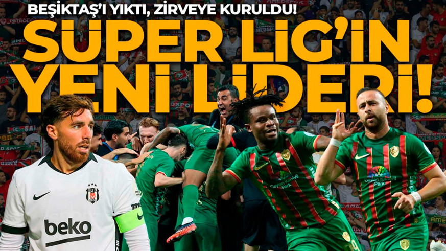 Nefes kesen maç: Amedspor, Beşiktaş’ı evinde yendi! Süper Lig’de liderliğe yükseldi