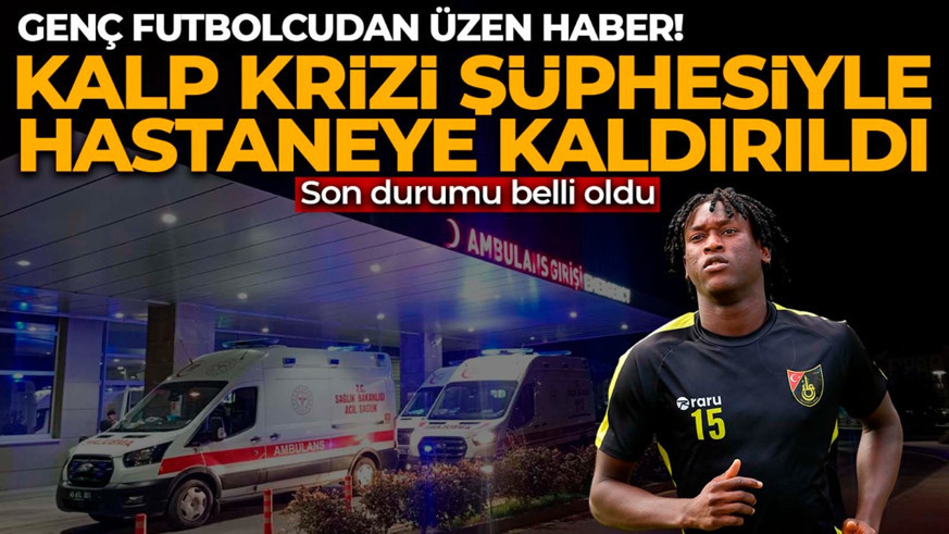 Genç futbolcudan üzen haber! Maçtan sonra rahatsızlandı, kalp krizi şüphesiyle hastaneye kaldırıldı!