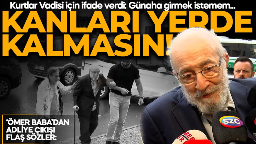 SON DAKİKA | Kurtlar Vadisi'nin 'Ömer Babası' Emin Olcay ifade verdi! Adliye çıkışı çarpıcı sözler: "Yiğitlerimizin kanı yerde kalmaz"