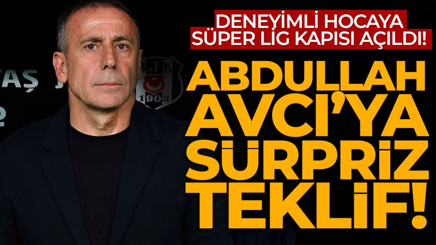 Abdullah Avcı'ya sürpriz teklif! Deneyimli hocaya Süper Lig kapısı açıldı