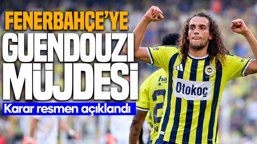 Son dakika | Fenerbahçe'ye UEFA Tahkim Kurulu'ndan Guendouzi müjdesi! Resmen duyuruldu