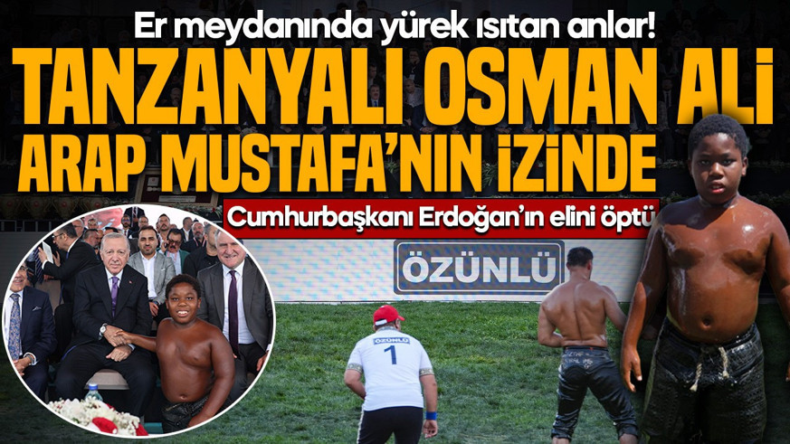 Cumhurbaşkanlığı Kupası'nda yürek ısıtan anlar! Erdoğan’ın elini öptü: Tanzanyalı Osman Ali Arap Mustafa’nın izinde