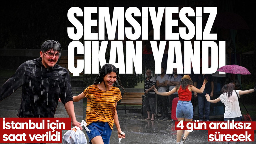 SAĞANAK VE FIRTINA GELİYOR! Saat verildi, uyarı yapıldı: Sıcaklıklar bir anda çakılacak