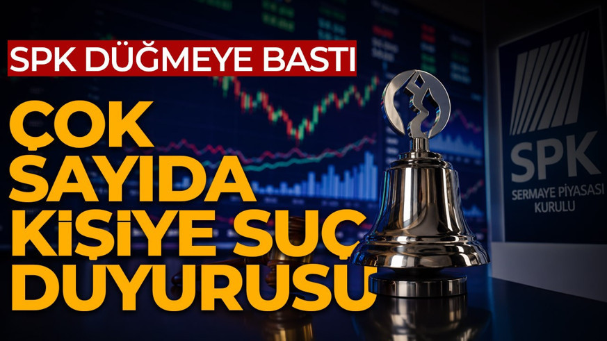 SPK'dan çok sayıda kişi hakkında suç duyurusu!