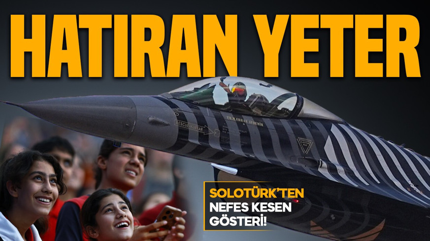 HATIRAN YETER! Şanlıurfa semalarına SOLOTÜRK imzası: TEKNOFEST'te nefes kesen gösteri! İşte o muhteşem anlar...