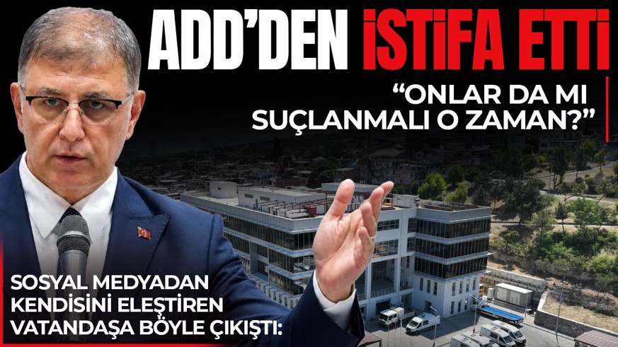 Cemil Tugay ADD’den istifa etti! Sosyal medyadan kendisini eleştiren vatandaşa böyle çıkıştı: “Onlar da mı suçlanmalı o zaman”