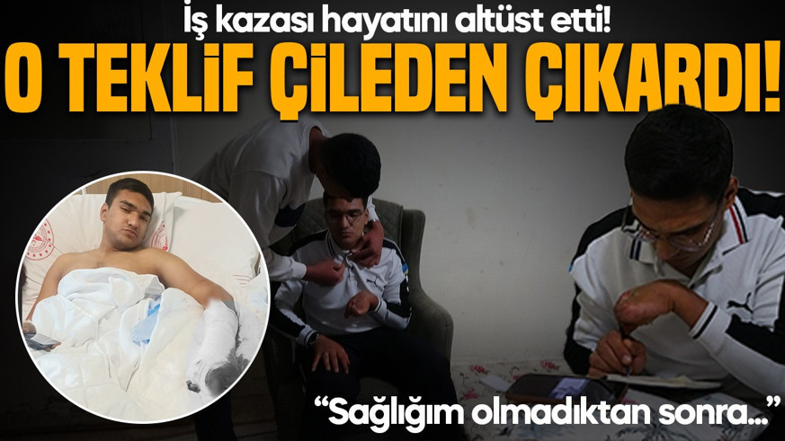 İş kazası hayatını altüst etti! Parmak başına para teklif ettiler: "Sağlığım olmadıktan sonra ne yapacağım?"