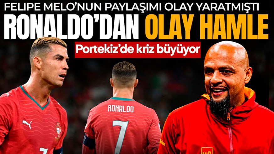 Galatasaraylı Felipe Melo’nun sözleri olay yaratmıştı! Cristiano Ronaldo’nun o hamlesi ortalığı karıştırdı!