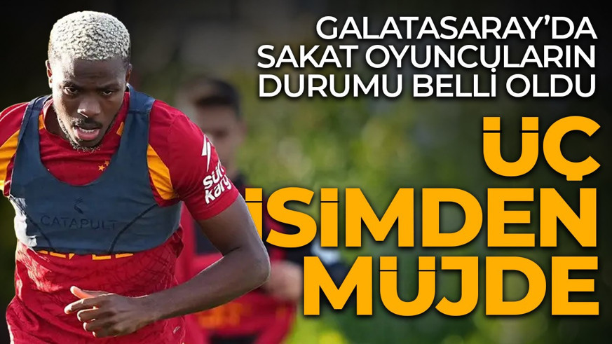 Galatasaray’da milli ara sonrası yüzler güldü! Osimhen, Singo ve Lemina için resmi açıklama geldi