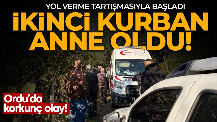 Ordu'da acı olay! Yol verme tartışmasıyla başladı! Cinayetler peş peşe geldi!