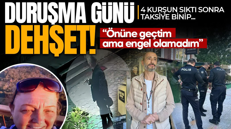 Mal paylaşımı davasının görüleceği gün eski eşini katletti! Görgü tanığı dehşeti anlarını anlattı: Önüne geçtim ama engel olamadım
