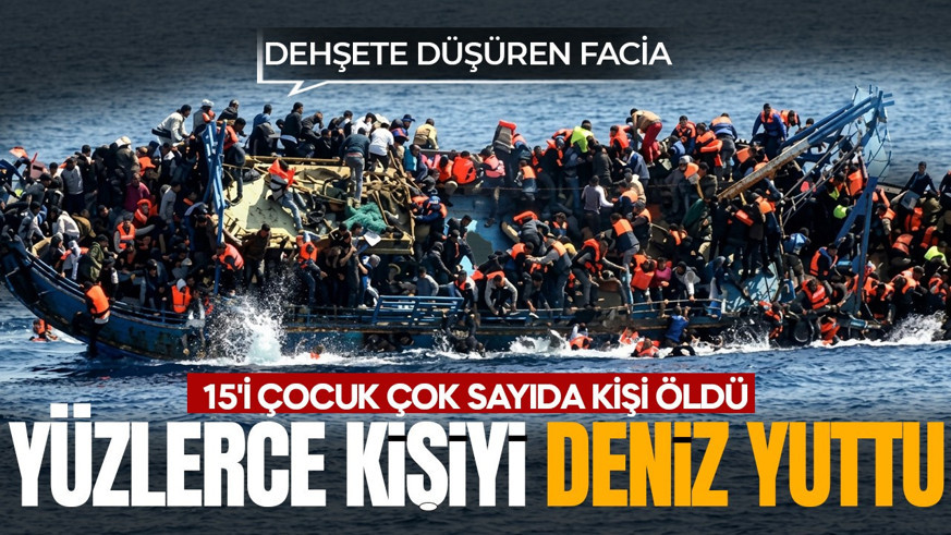 Yüzlerce kişiyi deniz yuttu! Kan donduran facia: 15'İ ÇOCUK 109 KİŞİ HAYATINI KAYBETTİ!