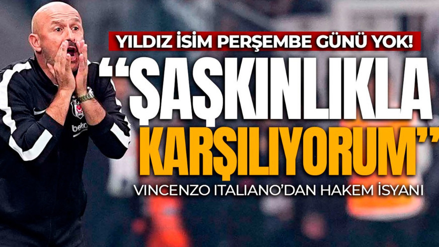 Vincenzo Italiano’dan hakeme yumruk tepkisi! “Cezasız kalmasını şaşkınlıkla karşılıyorum”